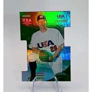 2013 Panini USA Champions Green Die Cuts Ben Sheets REFRACTOR SP 46/199